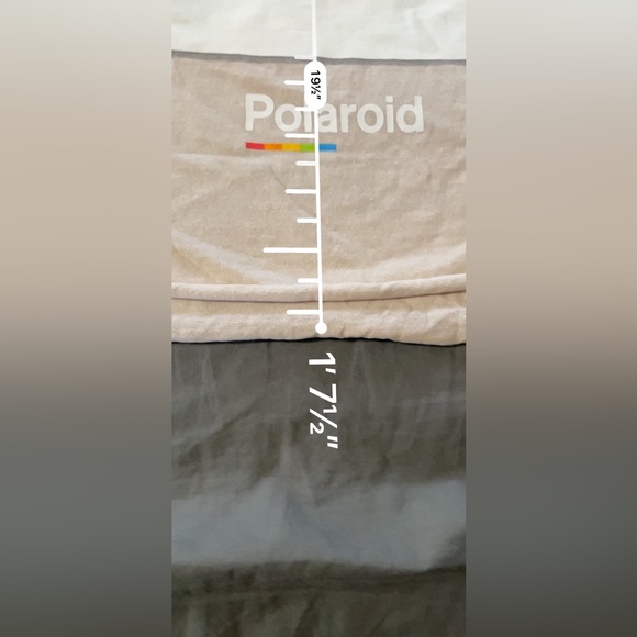 Polaroid crop top sz small/ medium - Picture 4 of 5